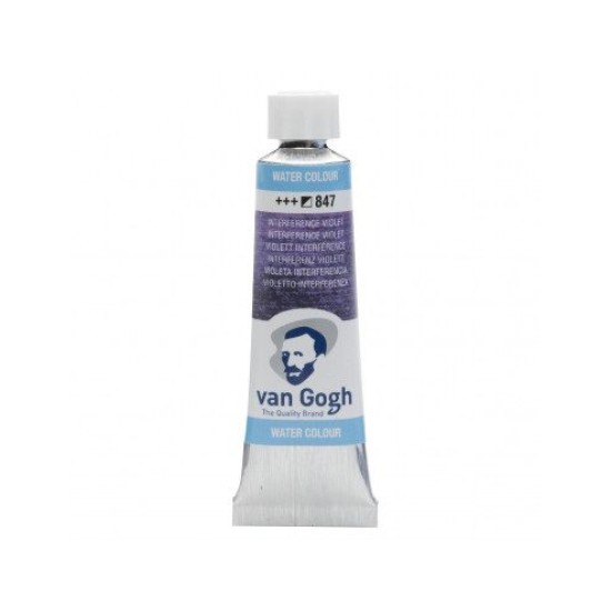 WATERCOLOR TUBE - INTERFERENCE VIOLET ( 847 ) - 10ml - VAN GOGH