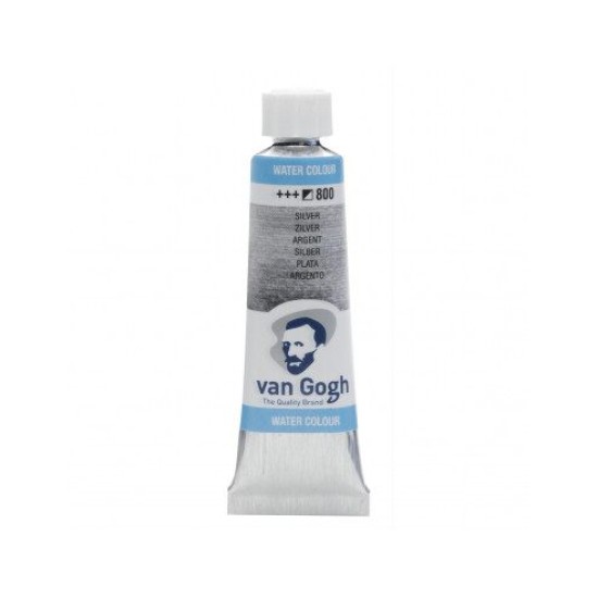 WATERCOLOR TUBE - SILVER (800 ) - 10ml - VAN GOGH