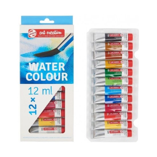 WATERCOLOR SET - 12 COLORS - 12ml - ART CREATION