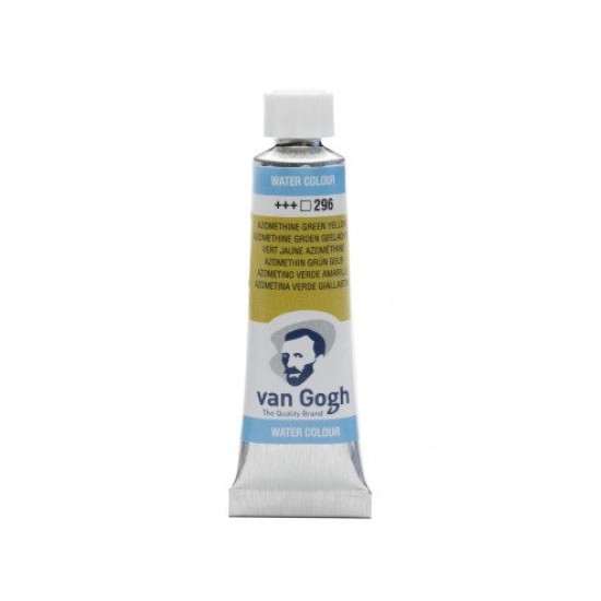 WATERCOLOR TUBE - AZOMETINE YELLOWISH GREEN (296 ) -10ml - VAN GOGH