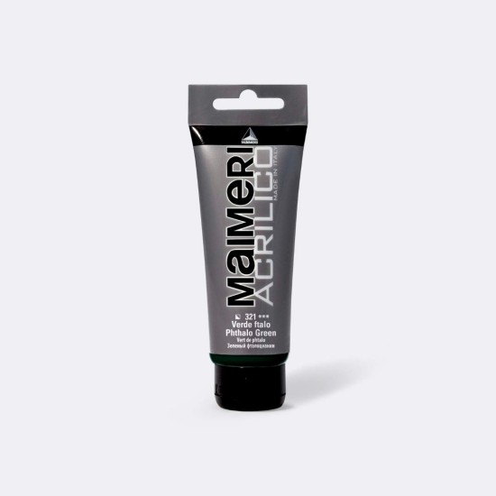 Maimeri Acrilico Ακρυλικό Χρώμα 321 Phthalo Green 75ml