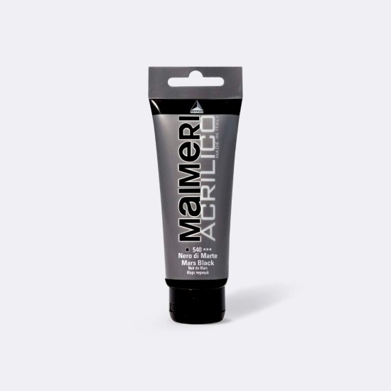 Maimeri Acrilico Ακρυλικό Χρώμα 540 Mars Black 75ml
