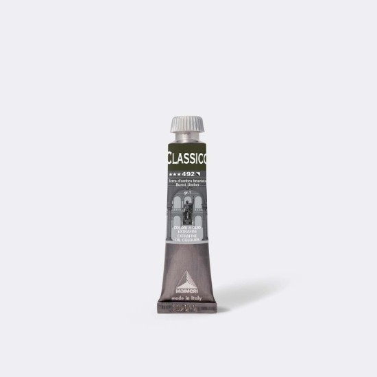 Maimeri Classico Χρώμα Λαδιού 492 Burnt Umber 20ml	