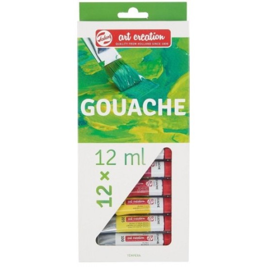 GOUACHE SET - 12 COLORS - 12ml - ART CREATION