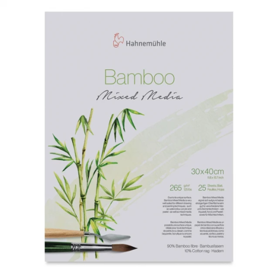 Hahnemuhle Μπλοκ Mixed Media Bamboo 25 φύλλων 36x48cm 265gr