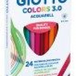 Giotto Colors 3.0 Aquarell Ξυλομπογιές Ακουαρέλας 24τμχ