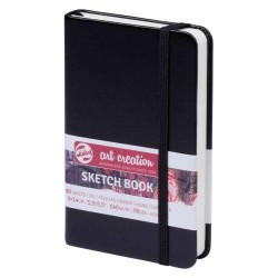 ART CREATION ΜΠΛΟΚ ΣΧΕΔΙΟΥ BLACK 9Χ14 80φ 140GR SKETCH BOOK TALENS 