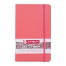 ART CREATION ΜΠΛΟΚ ΣΧΕΔΙΟΥ CORAL RED 13Χ21 80Φ 140GR SKETCH BOOK TALENS 