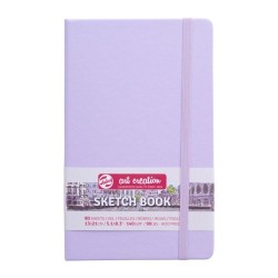 ART CREATION ΜΠΛΟΚ ΣΧΕΔΙΟΥ PASTEL VIOLET 13Χ21 80Φ 140GR  SKETCH BOOK TALENS