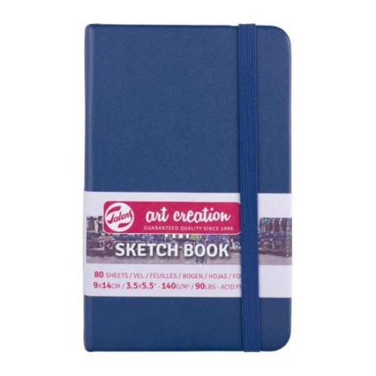 ART CREATION ΜΠΛΟΚ ΣΧΕΔΙΟΥ NAVY BLUE 9Χ14 80Φ 140GR  SKETCH BOOK  TALENS