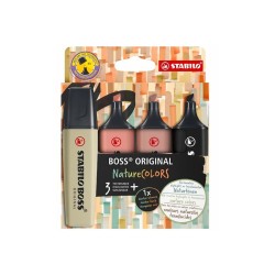ΜΑΡΚΑΔΟΡΟΙ STABILO BOSS SET/4τεμ NATURE 70/4-2-3