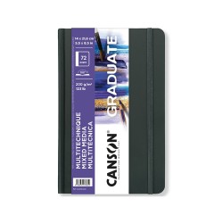 CANSON SKETCH BOOKGRD MIXED MEDIA WHITE 200gr 14x21,6 36φ PORTRAIT