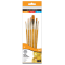 Πινέλα Simply Ακρυλικά Gold Taklon Σετ 6τμχ - Short Handle