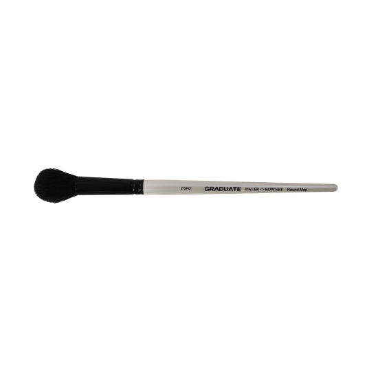 Πινέλο Graduate  Black Goat Round Mop Short Handle No.3/4''