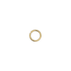 Κρικάκι Ορειχάλκινο εξ. 6mm-0.8mm χρυσό 20τμχ