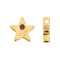 Κρεμαστό αστέρι 26 Burgundy Glitter χρυσο 24K   2τμχ		