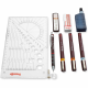 Rotring Isograph Ισογράφοι College Set 0.2 - 0.4 - 0.6