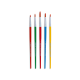 Doms Colourmate Συνθετικά Πινέλα Brushes Round 5τμχ (0,1,2,4,6)