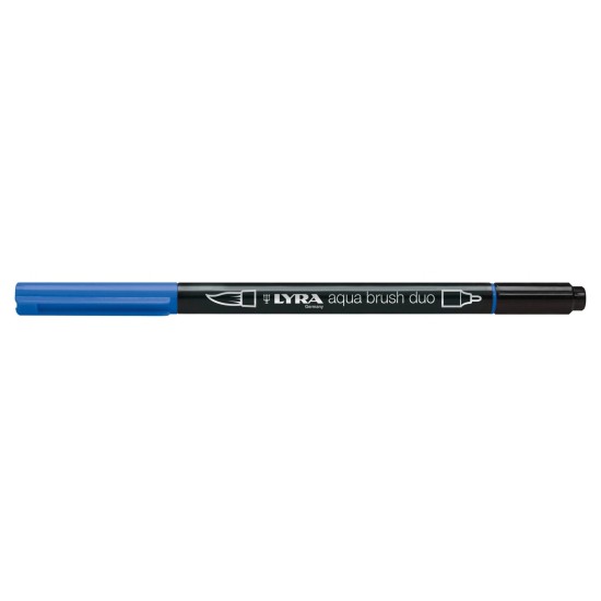 Lyra Aqua Brush Duo Μαρκαδόρος Πινέλο Deep Turquoise