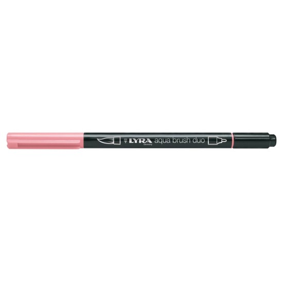 Lyra Aqua Brush Duo Μαρκαδόρος Πινέλο Flesh Tint Light