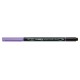 Lyra Aqua Brush Duo Μαρκαδόρος Πινέλο Light Violet