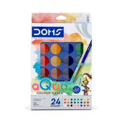 Doms Water Colour Cake 23mm 24 χρώματα