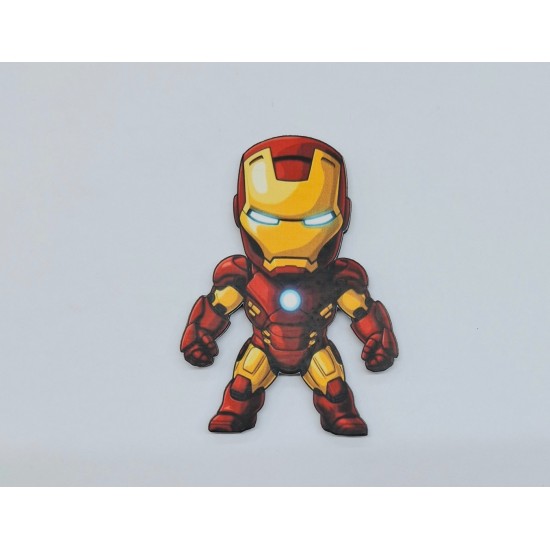 Ξύλινο iron man young τυπωμένο 10cm